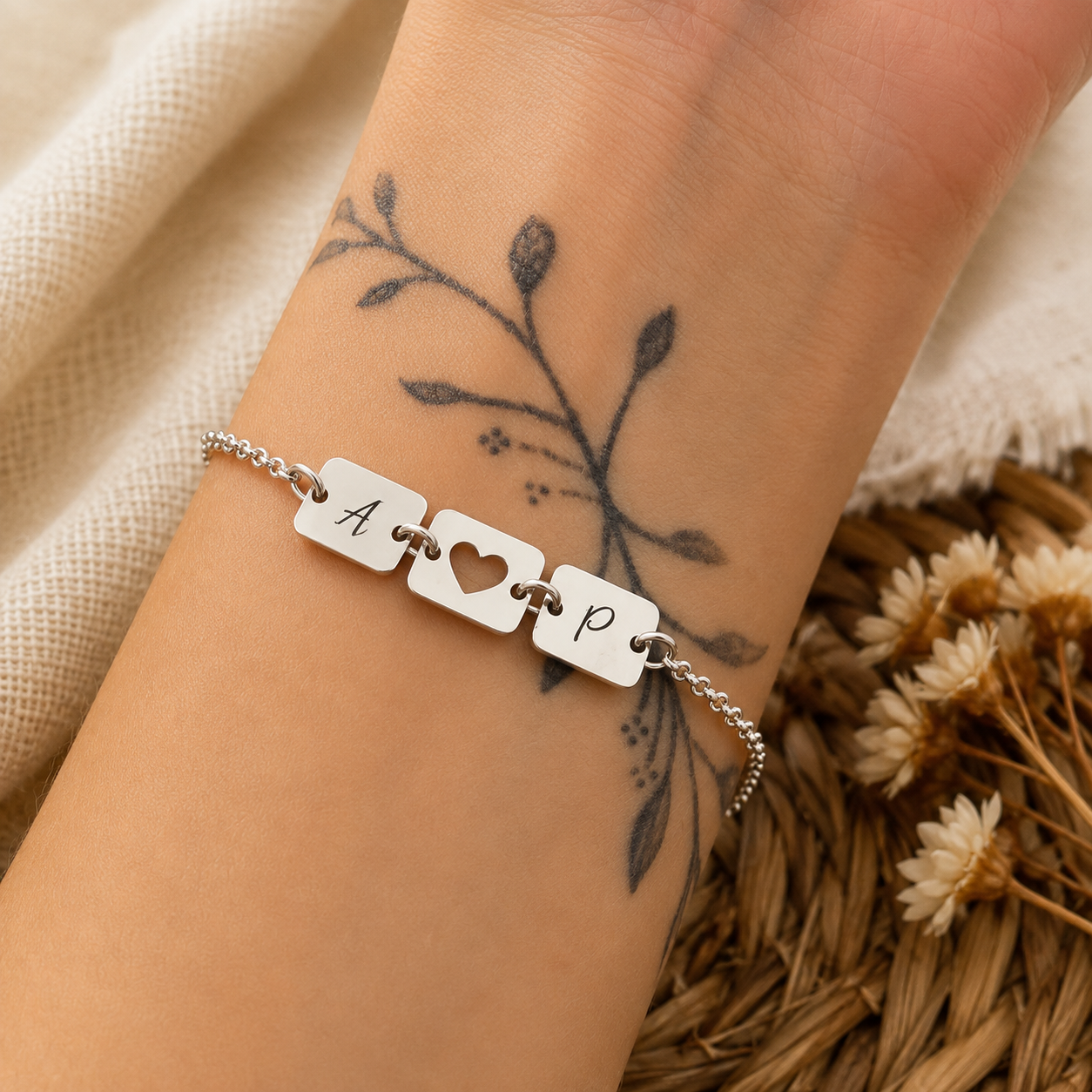 Alphabet Customizable Bracelet