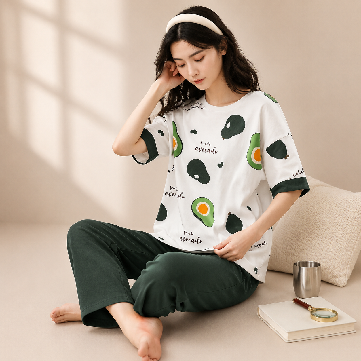 Avocado shirt Nightwear
