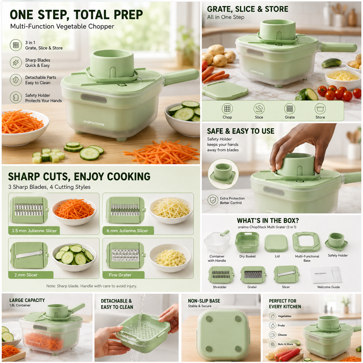 4 in 1 Heavy Duty Vegetable Grater & Slicer Imported Quality