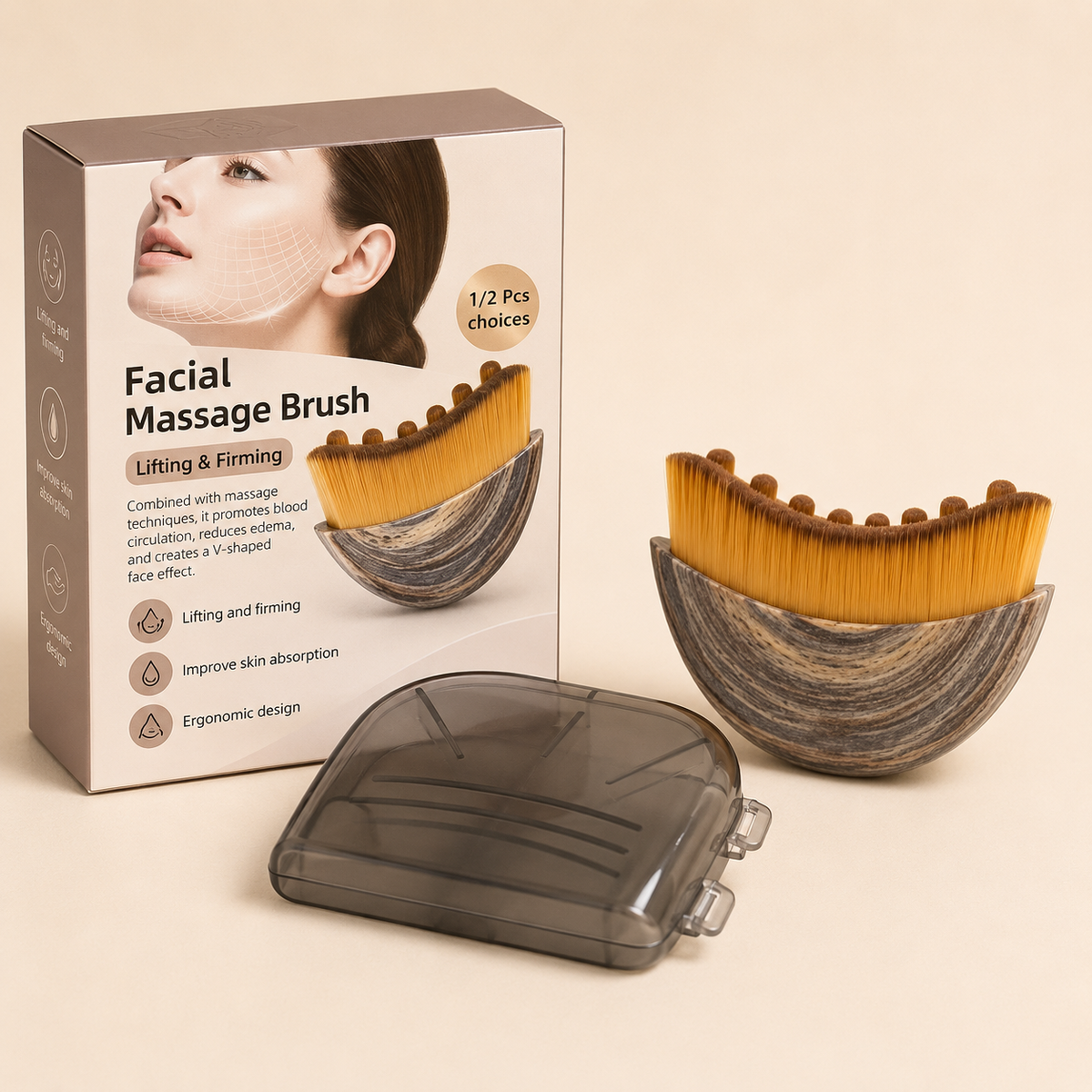Face Lifting & Contouring Brush