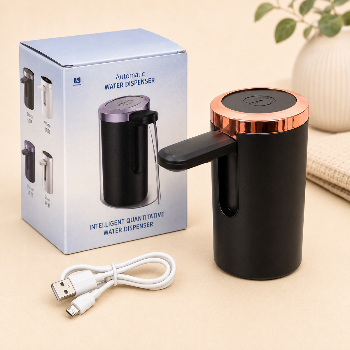 Smart Tap Rechargeable Touch Water Dispenser Pump