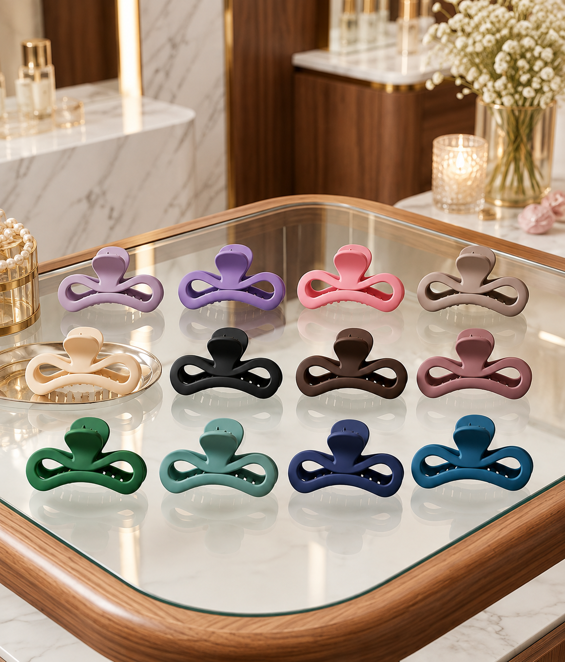 Premium Hair Clutcher Pack of 12 Pieces