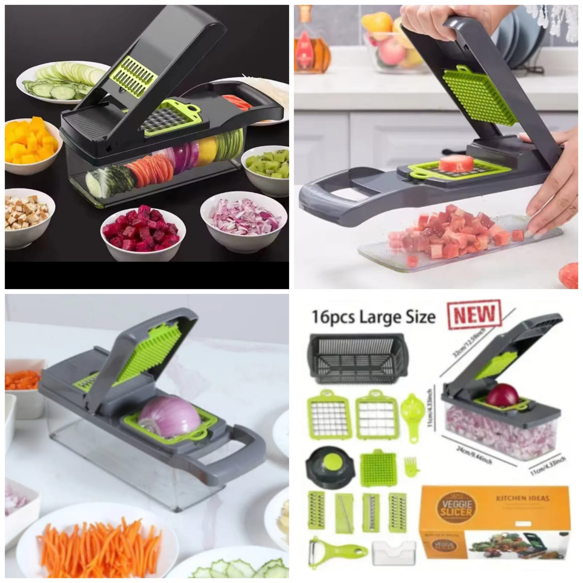 14-in-1 Premium Multifunctional Vegetable Cutter
