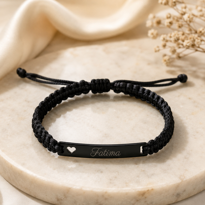 Personalized Macramé Name Bracelet