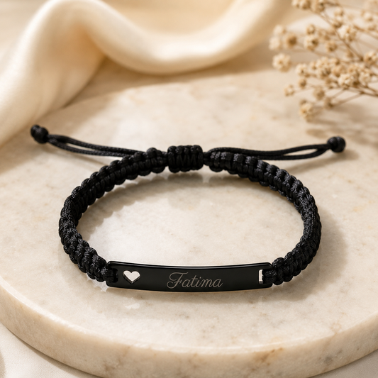 Personalized Macramé Name Bracelet