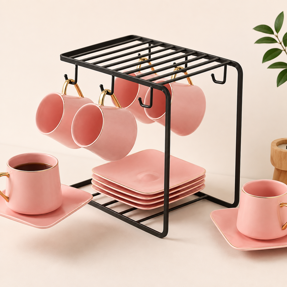 Metal Cups Stand