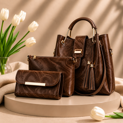Premium Quality 3 Pcs Shoulder Bag Set