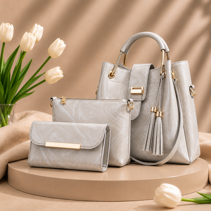 Premium Quality 3 Pcs Shoulder Bag Set
