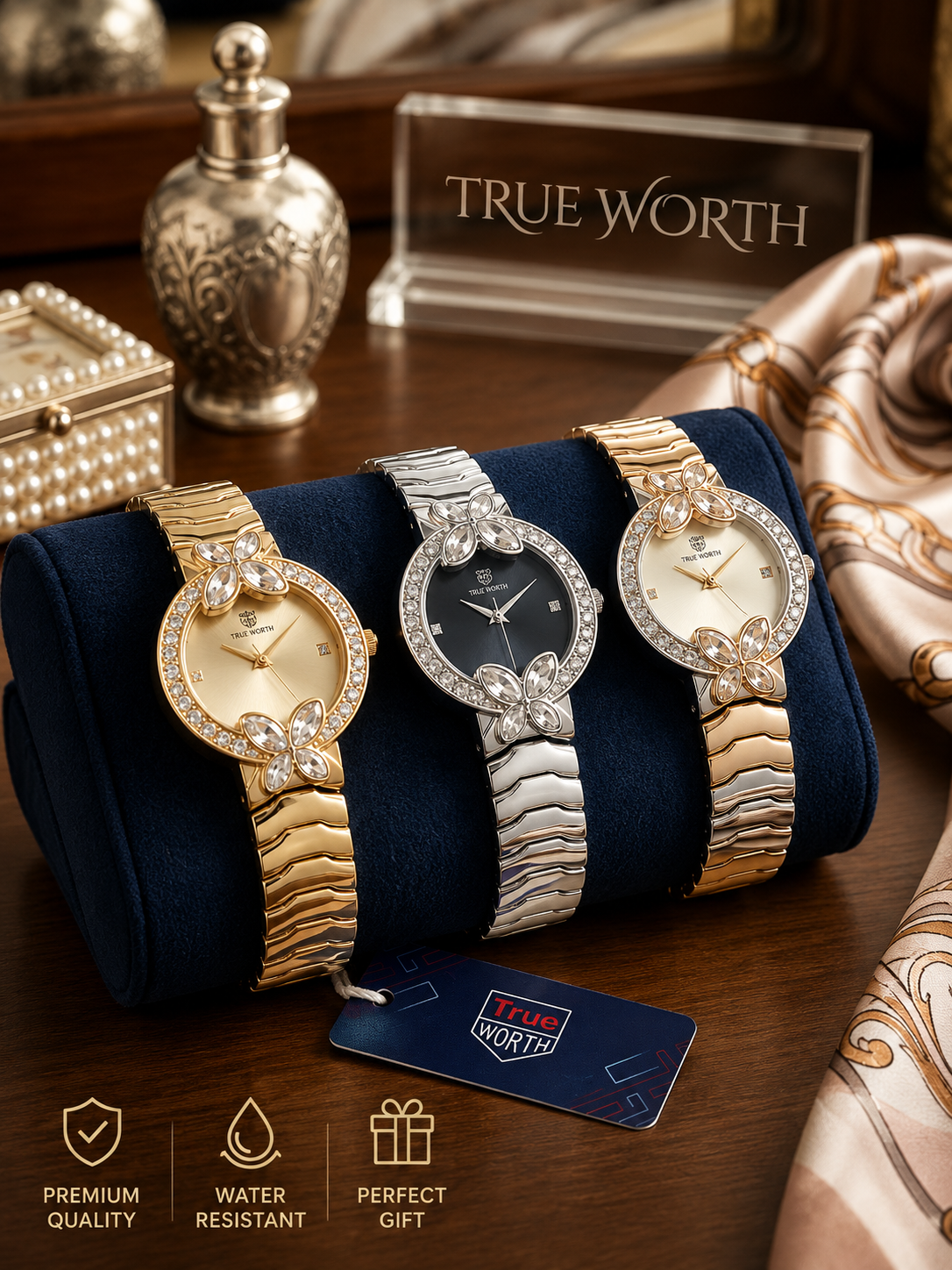 True Worth Ladies Fancy Watch