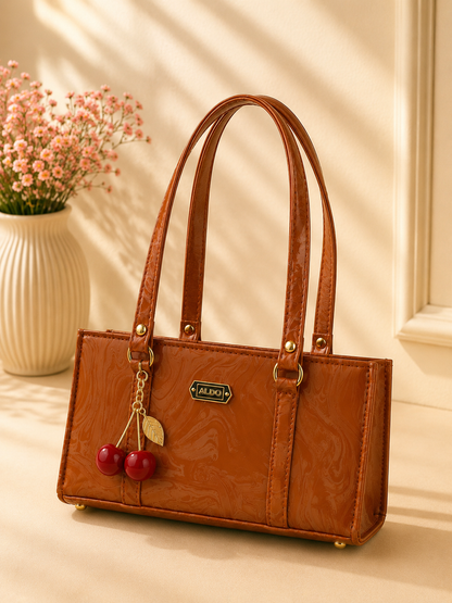 Premium Marble Style Rectangular Handbag