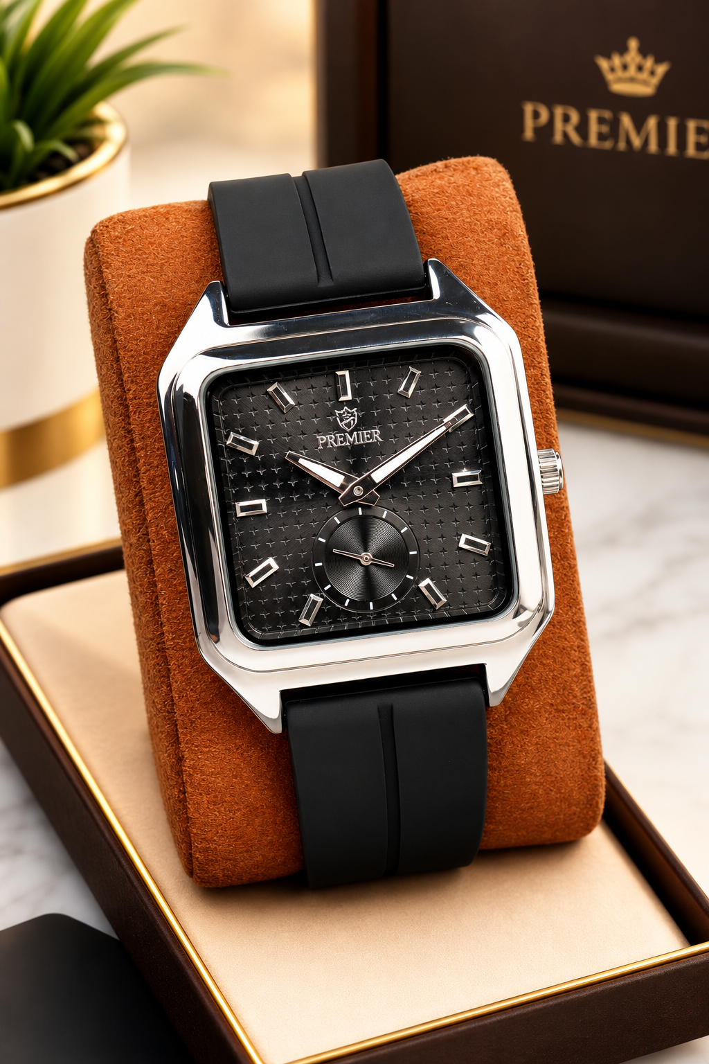 Premier Men's Watch with Magnetic Lock