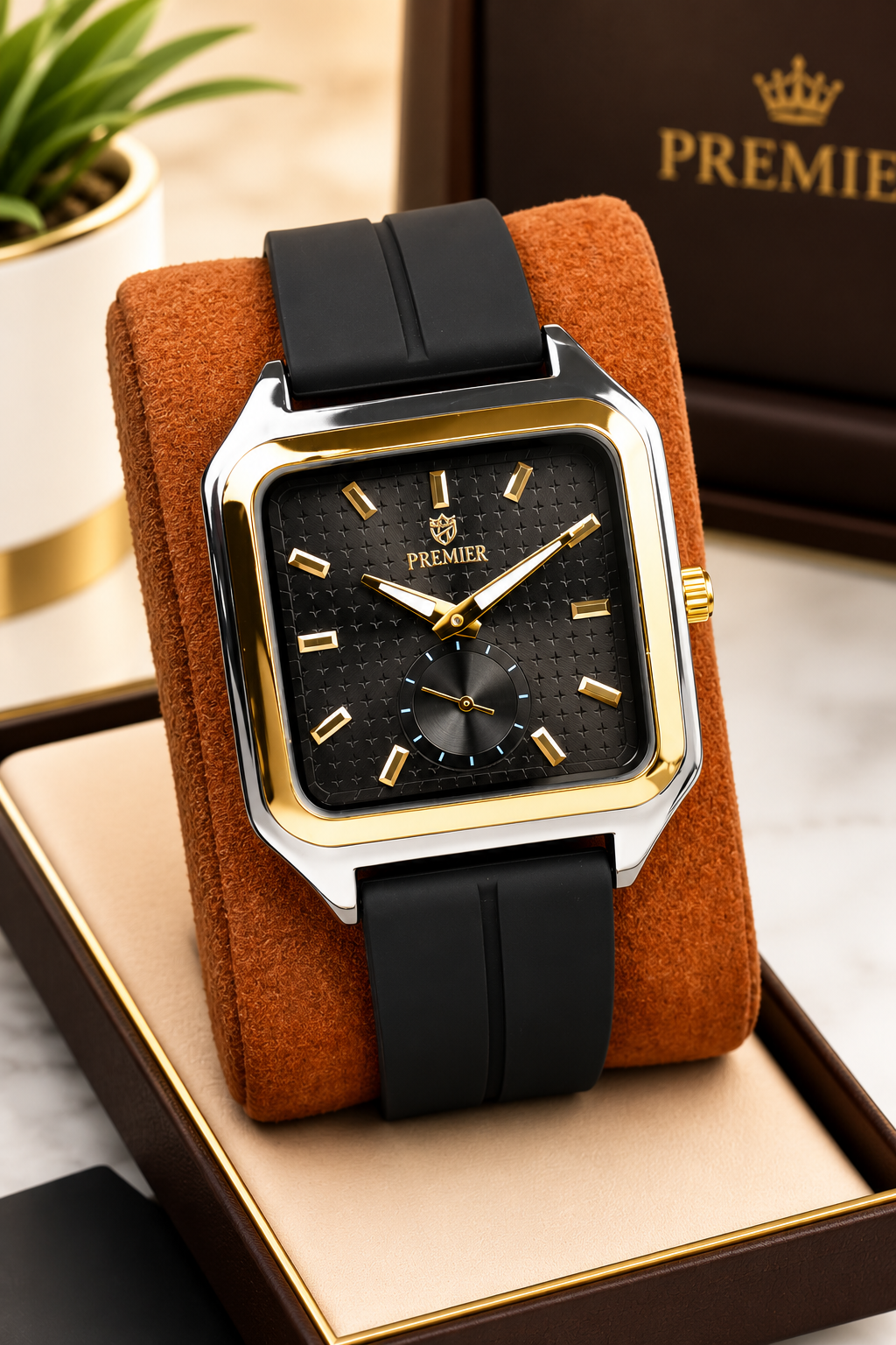 Premier Men's Watch with Magnetic Lock
