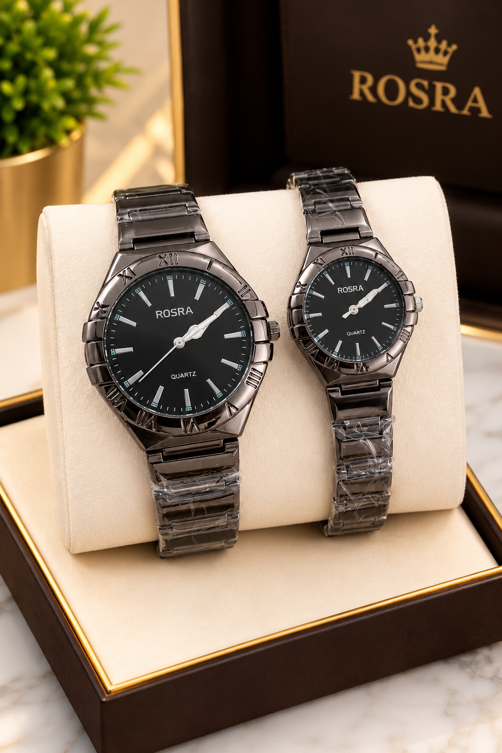 Rosra Couple Watch Set