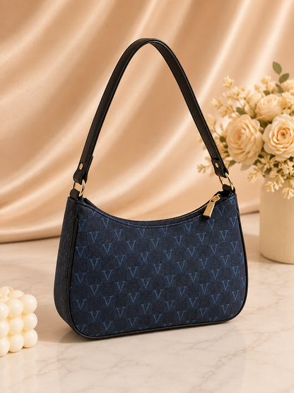 Trendy Moon Design Shoulder Bag