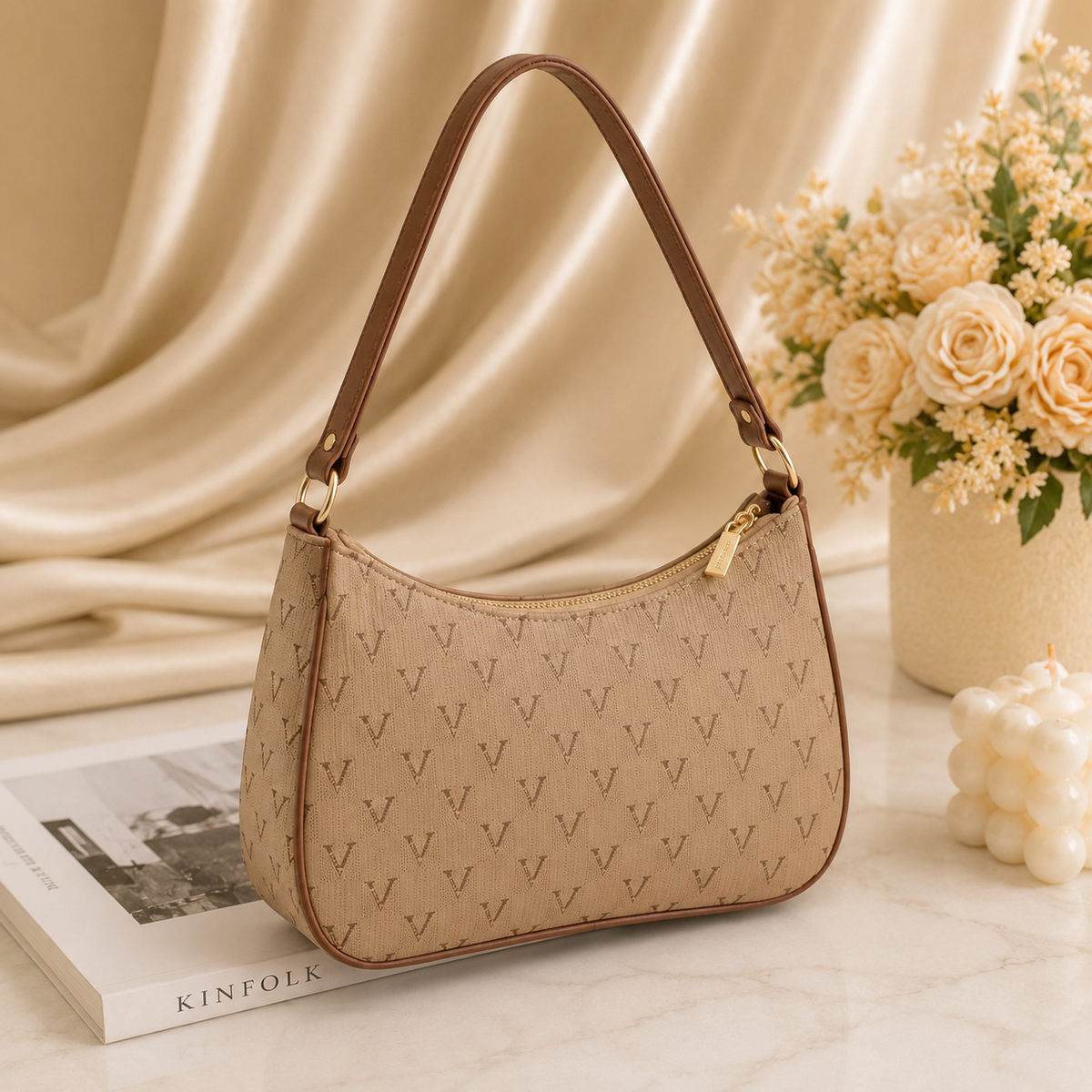 Trendy Moon Design Shoulder Bag
