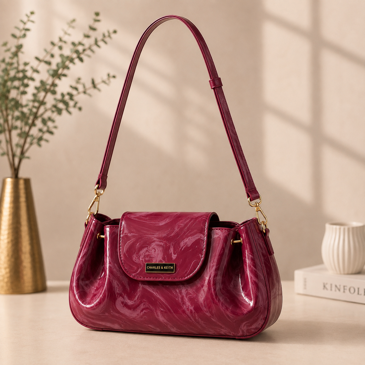 Charles & Keith Style Crossbody Bag