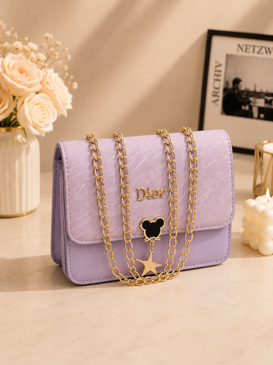 Luxury Dior Style Crossbody Bag