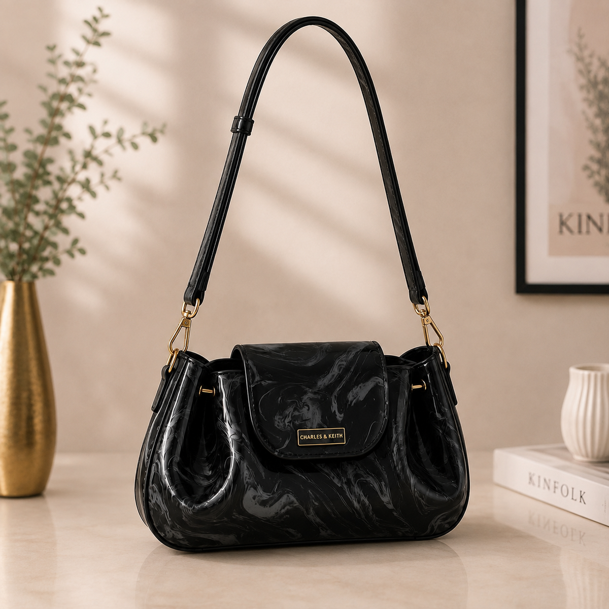 Charles & Keith Style Crossbody Bag