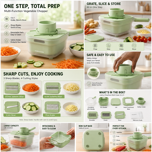 4 in 1 Heavy Duty Vegetable Grater & Slicer Imported Quality
