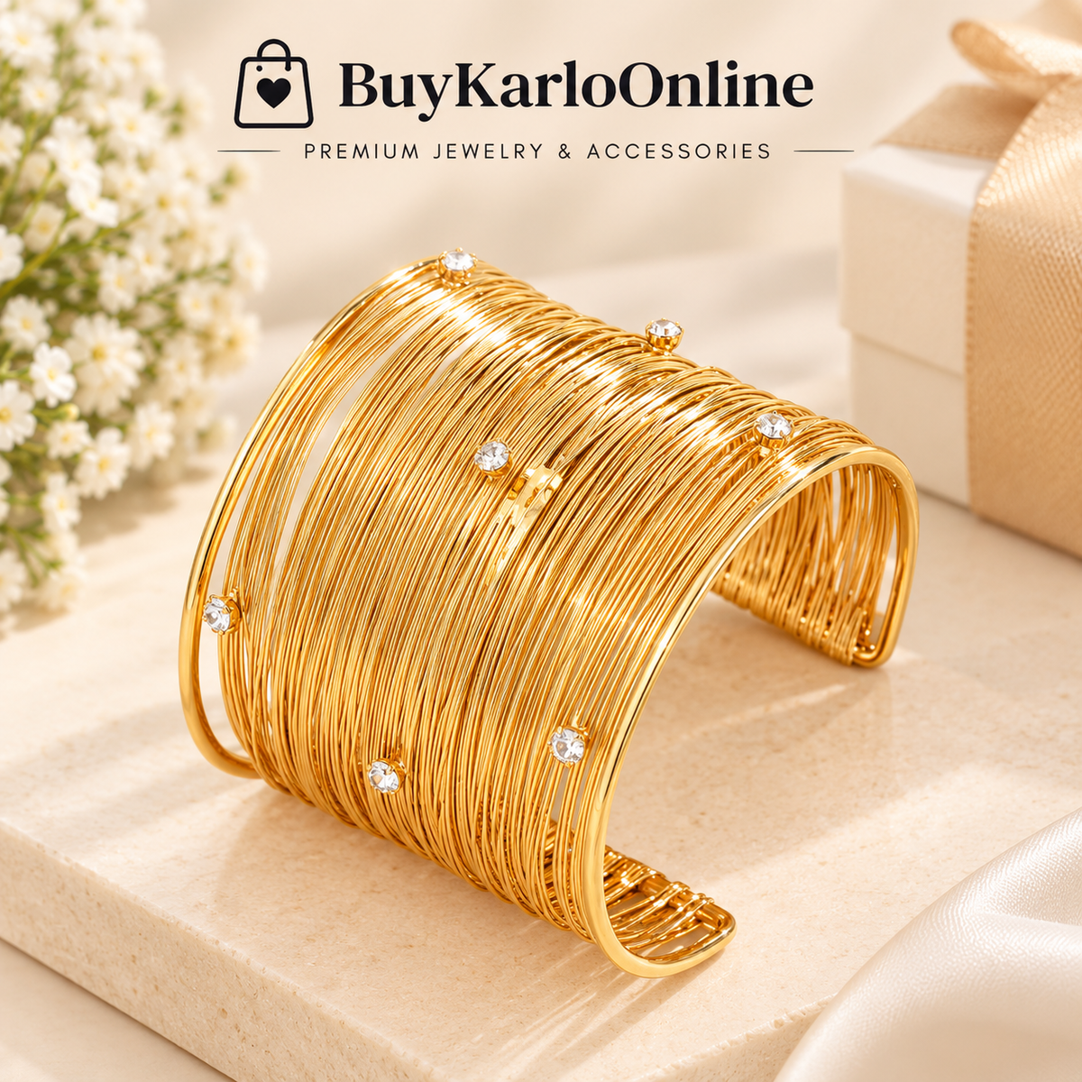 Stylish Golden Kara