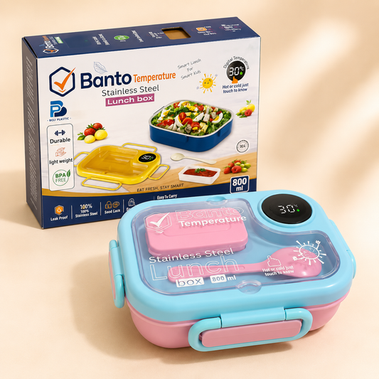 Temperature Stainless Steel Lunch Box – 800ml