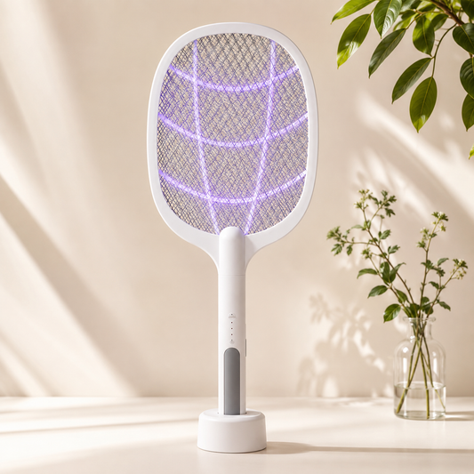 2-in-1 Rechargeable Mosquito Killer Racket