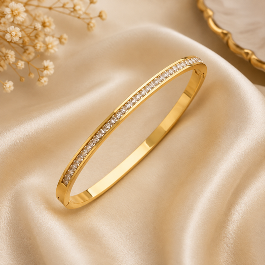 Stainless Steel Bangle One Piece