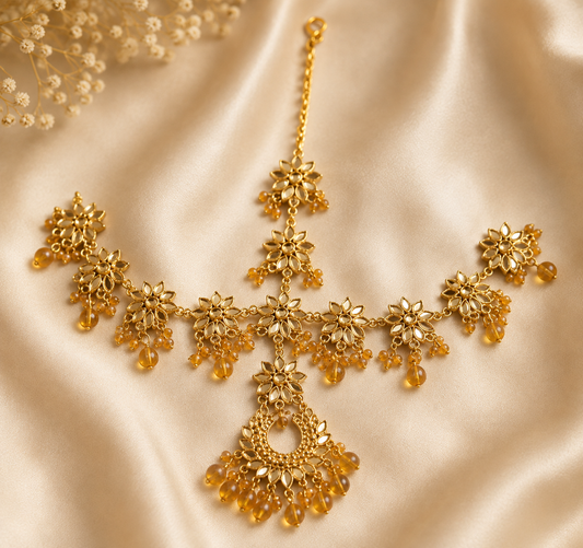 New Stylish Kundan Mattha Patti