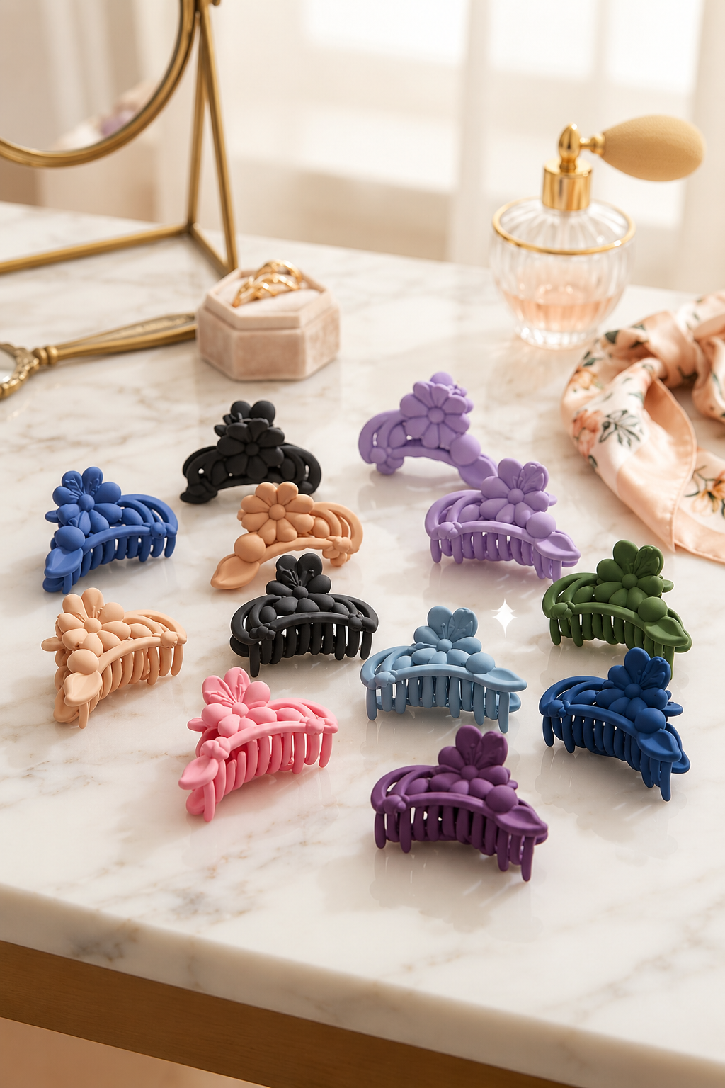 Hair Clutcher Pack of 12 Pieces