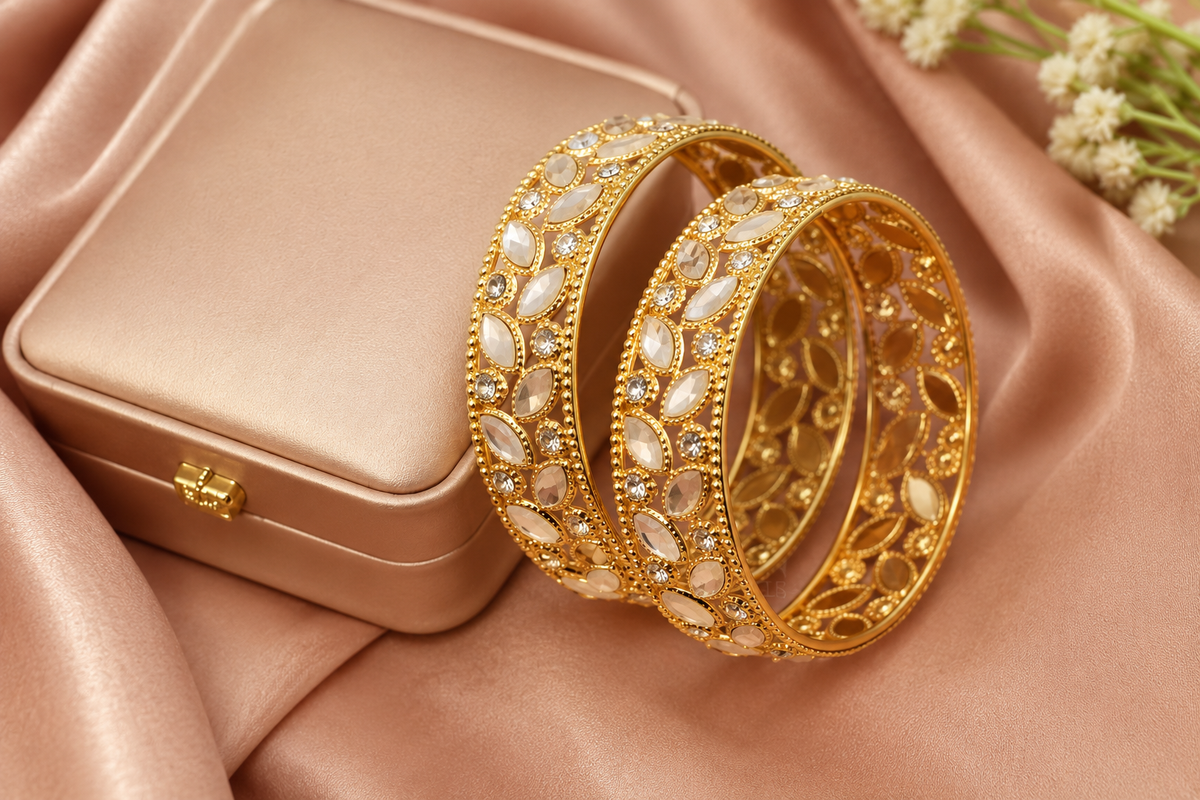 The Marquise Petal Kangan