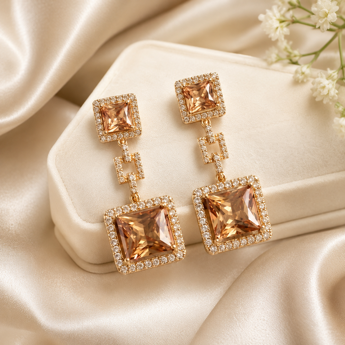 Premium Zircon Earrings