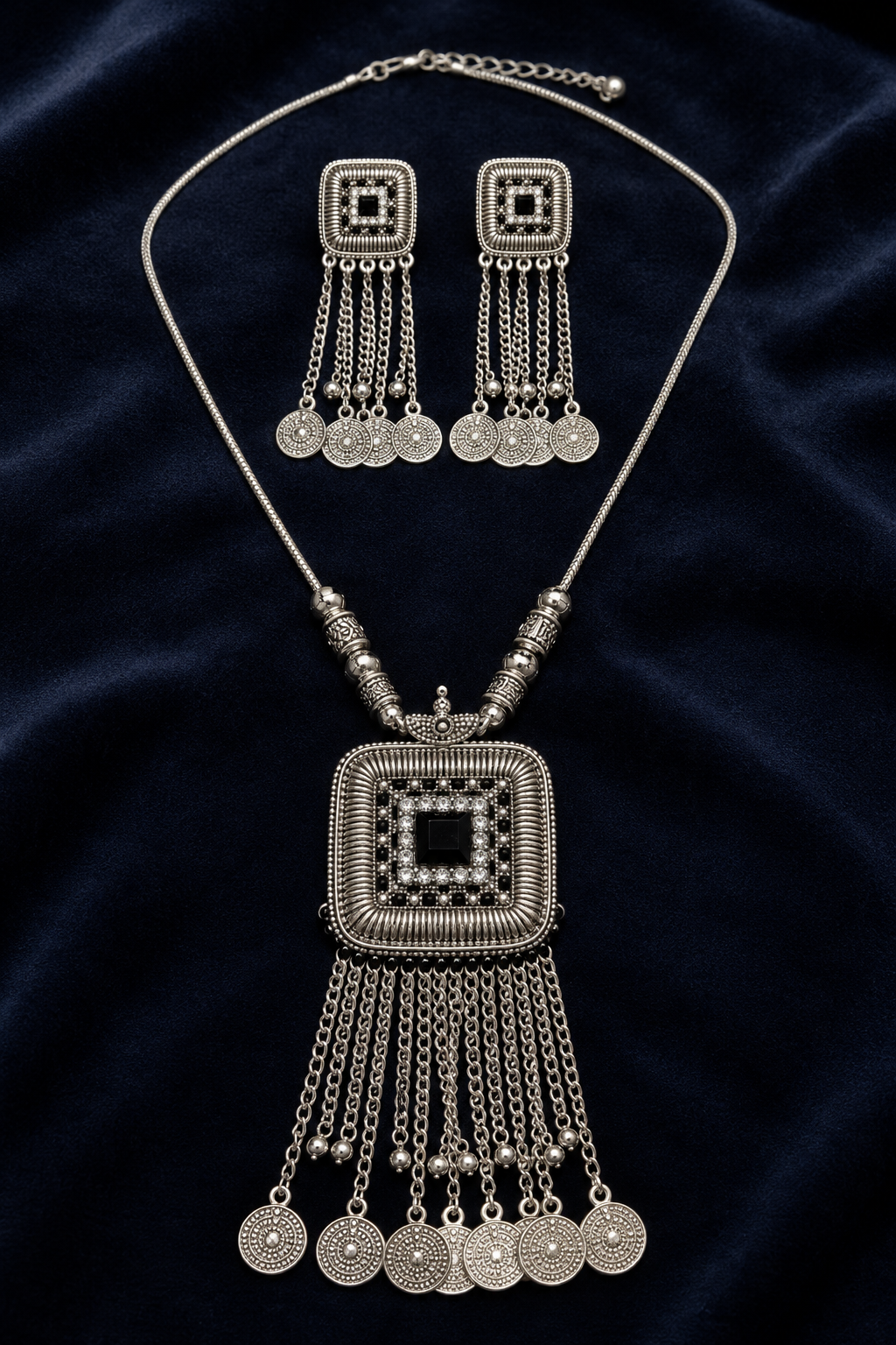 Antique Afghani Kashmiri Jewelry Set