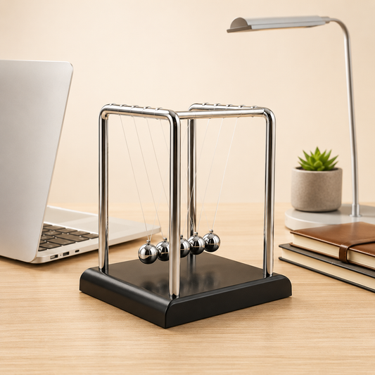 Sealive Newton's Cradle – Large Heavy Duty Steel Balls