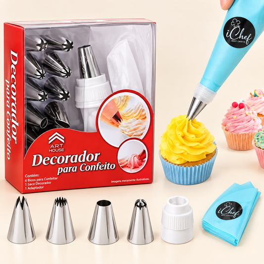 12-Pcs Stainless Steel Pastry Nozzle Set
