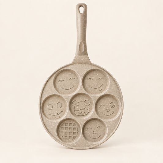 7-Position Fry Pan – Multi-Section Cooking Pan