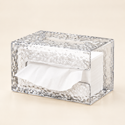 Wall Mounted Acrylic Tissue Organiser