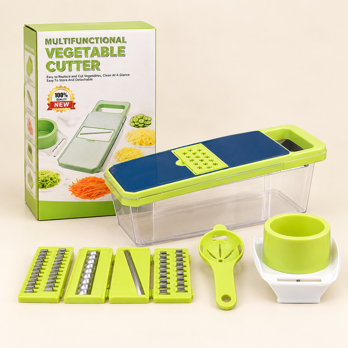 9-in-1 Multifunctional Vegetable Cutter & Slicer