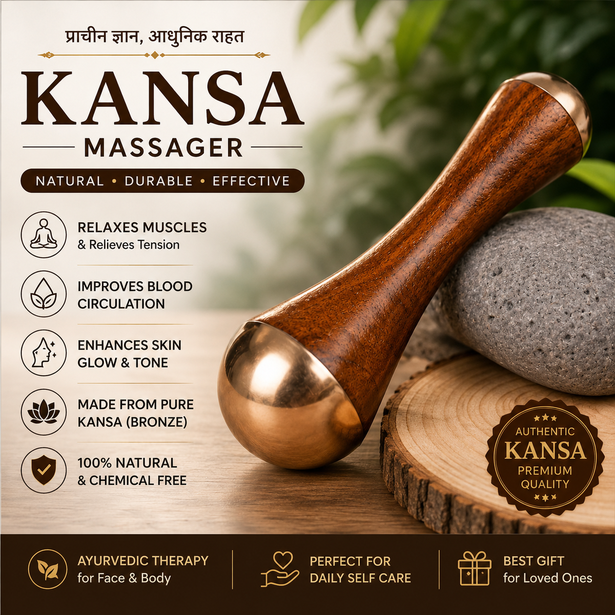 Kansa Massager