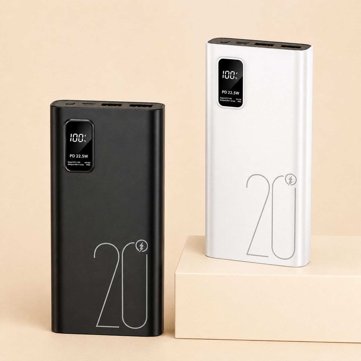 20000mAh Power Bank – 22.5W Super Fast Charging