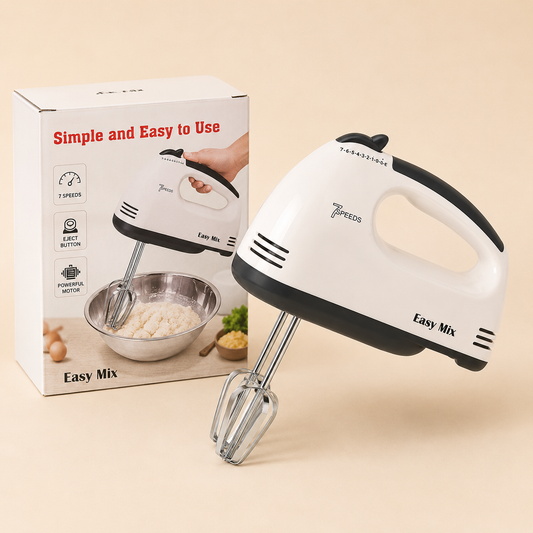 Hand Mixer – 7 Speed Egg Beater