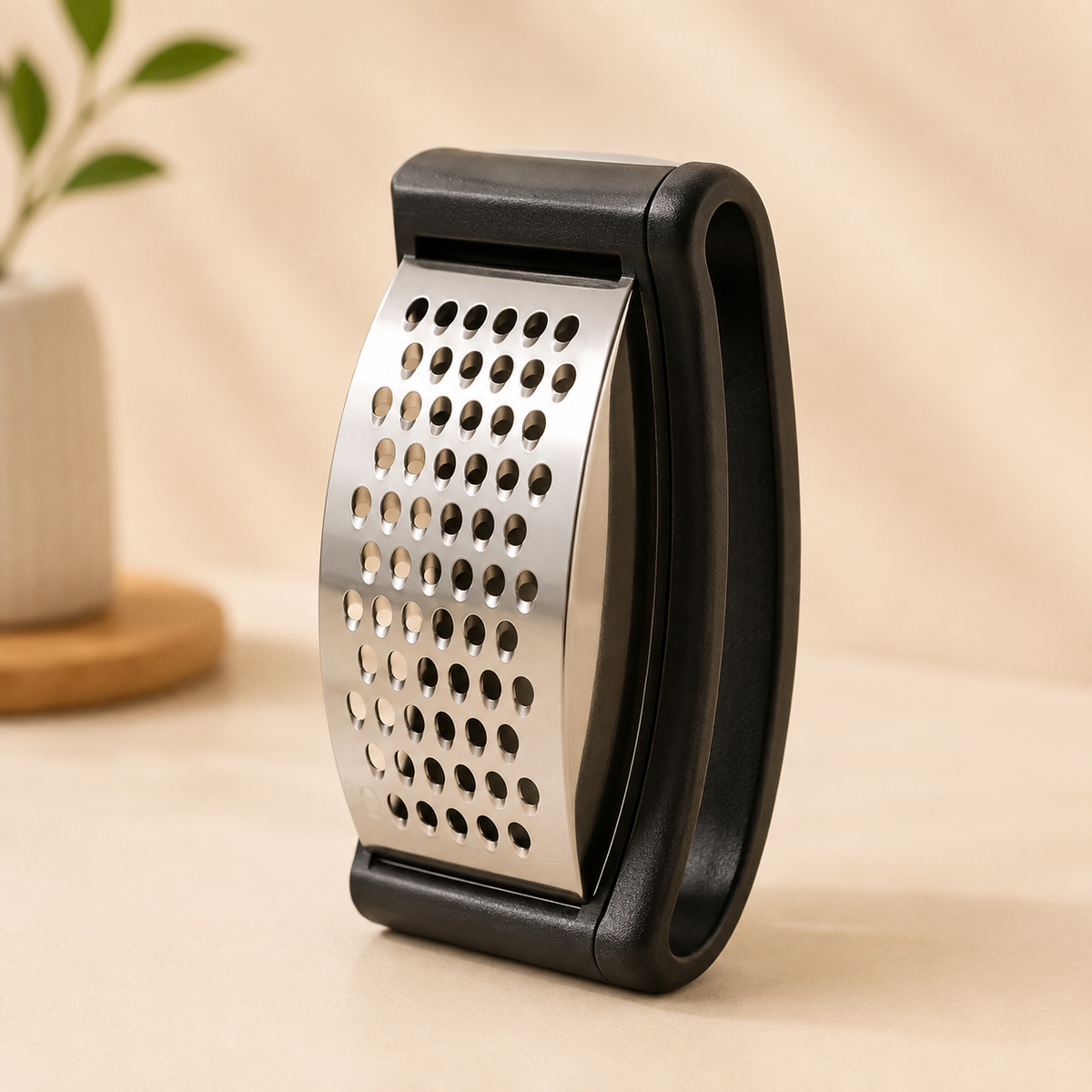 Stainless Steel Garlic Press Crusher