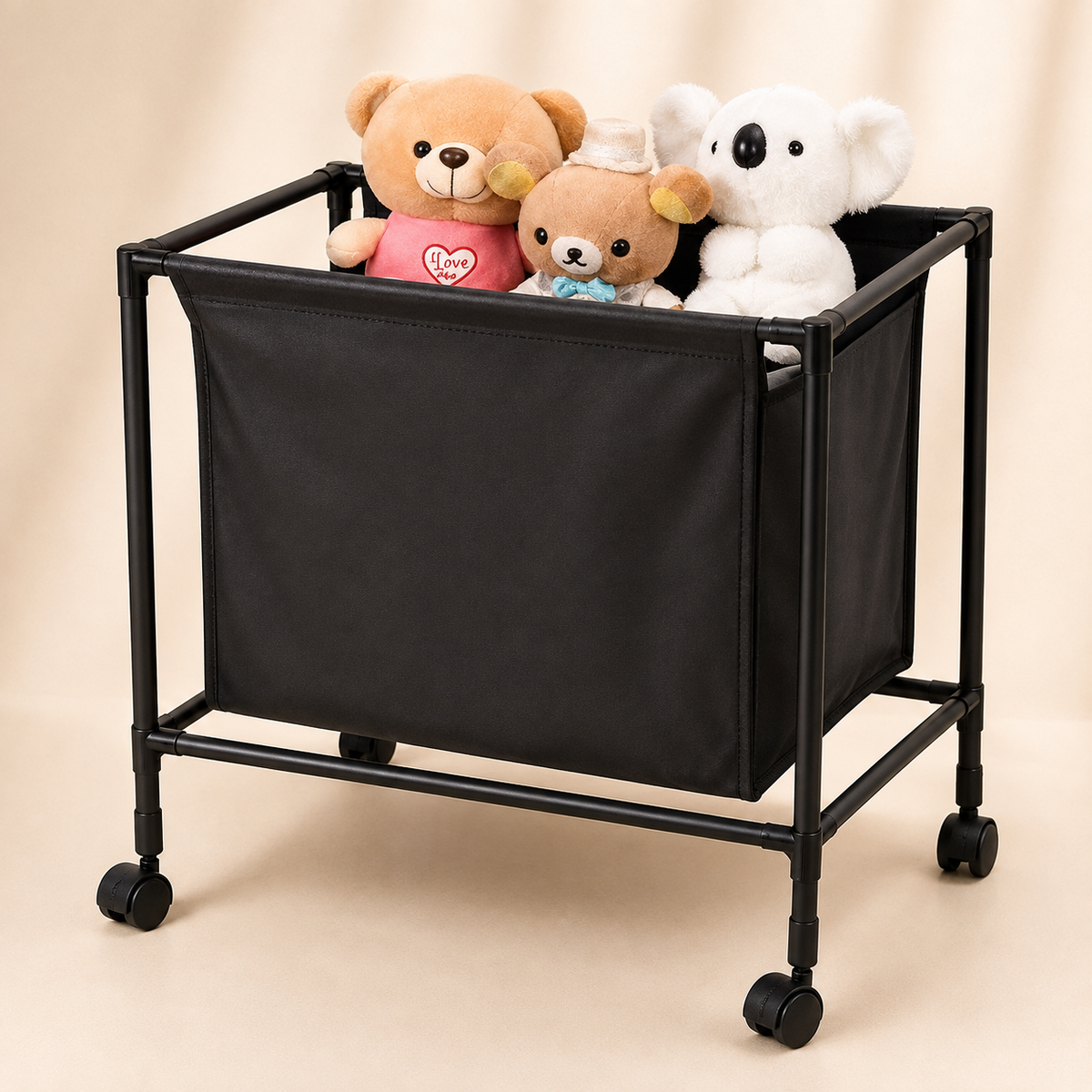 Multipurpose Organizing & Laundry Basket Rack