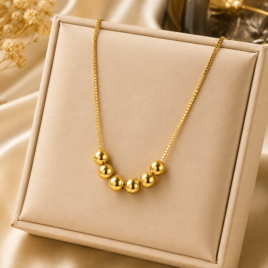 Stylish Chain with Small Balls