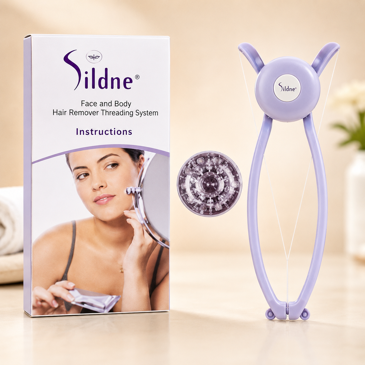 Slique Hair Threading Machine – Facial Hair Removal Tool