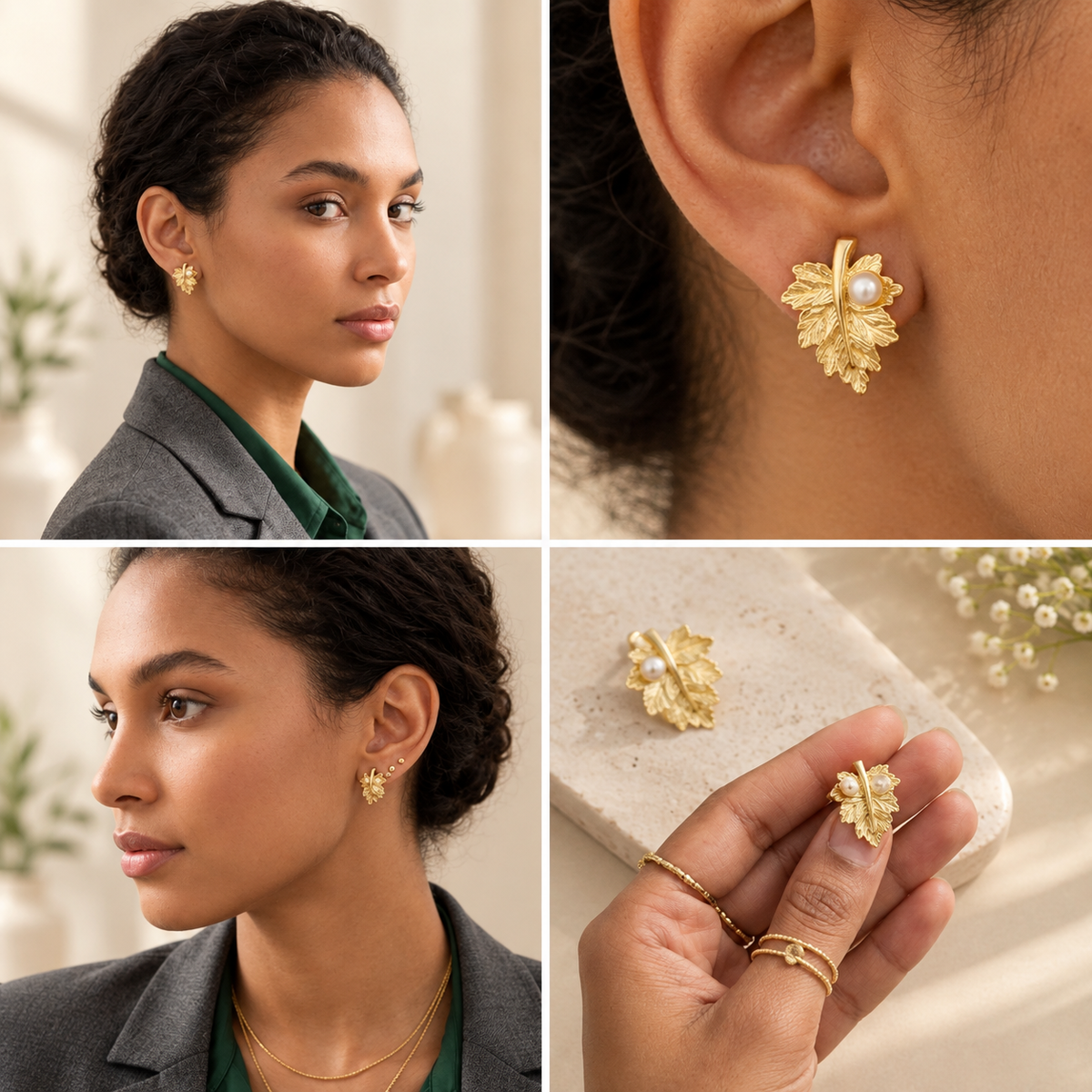 Beautiful Made Polish Earrings
