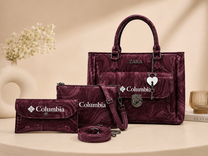 Zara Style Luxury 3-Piece Handbag Set