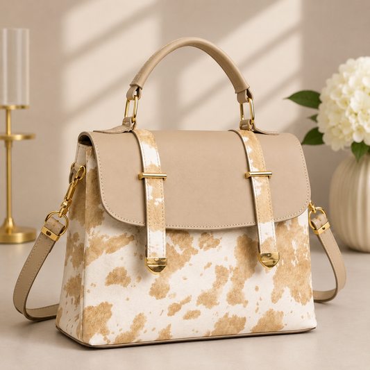 High Quality Leopard Print Crossbody Bag