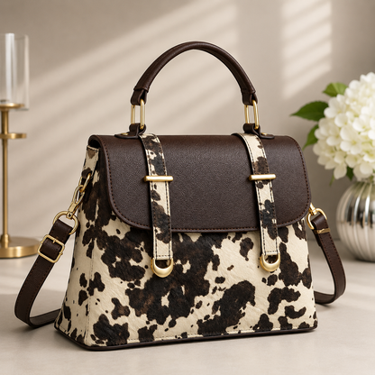 High Quality Leopard Print Crossbody Bag