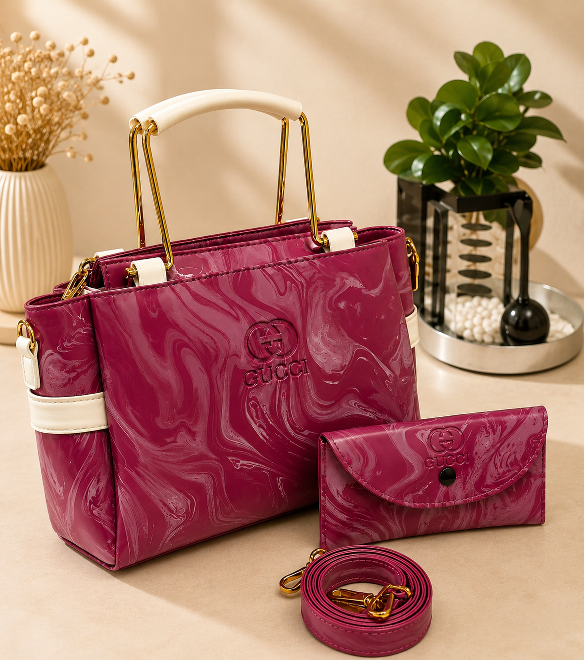 Premium Gucci Handbag Set