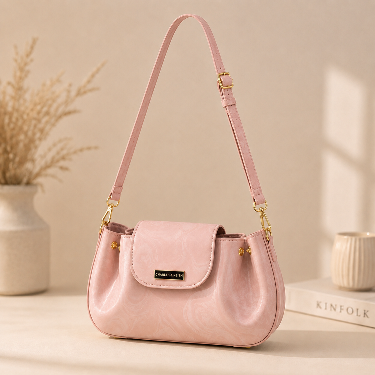 Charles & Keith Style Crossbody Bag
